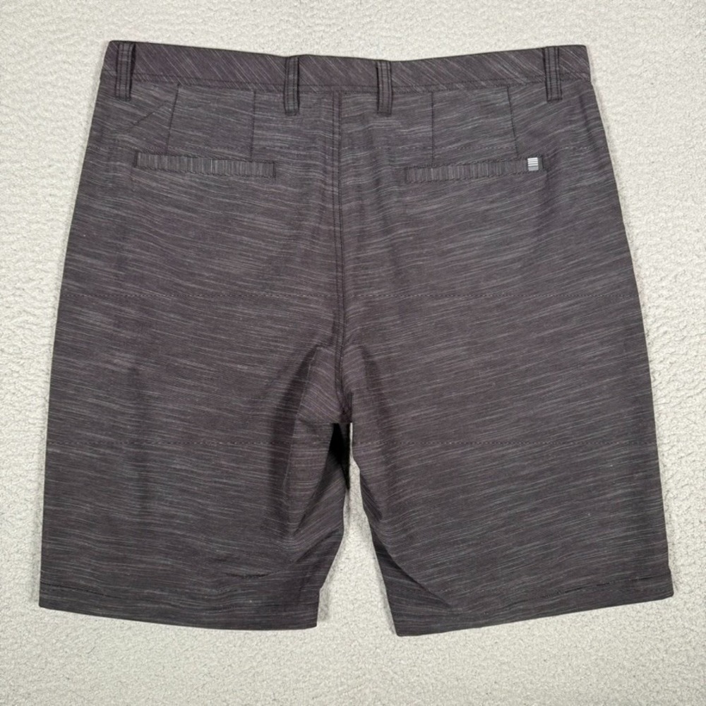 Travis Mathew Shorts Mens 38 Black Hybrid Golf Casual Preppy Performance Logo - Picture 10 of 10